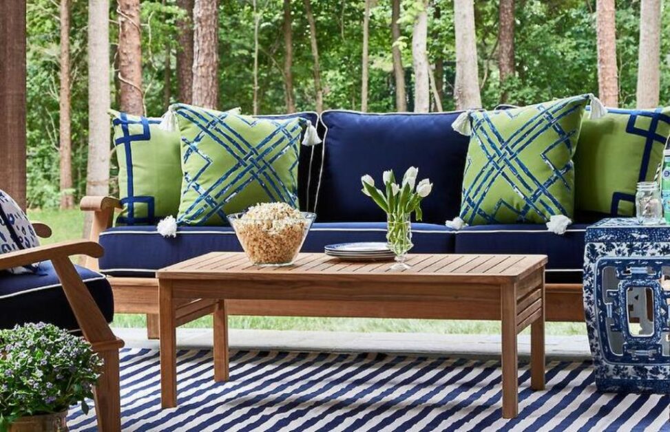 Outdoor cushions