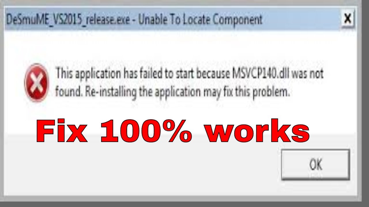 How to fix MSVCP140.dll is missing error on Windows?