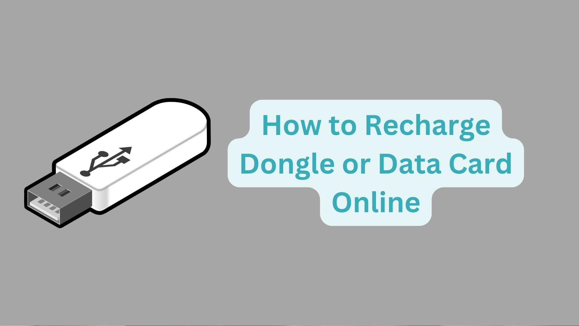 How to Recharge Dongle or Data Card Online