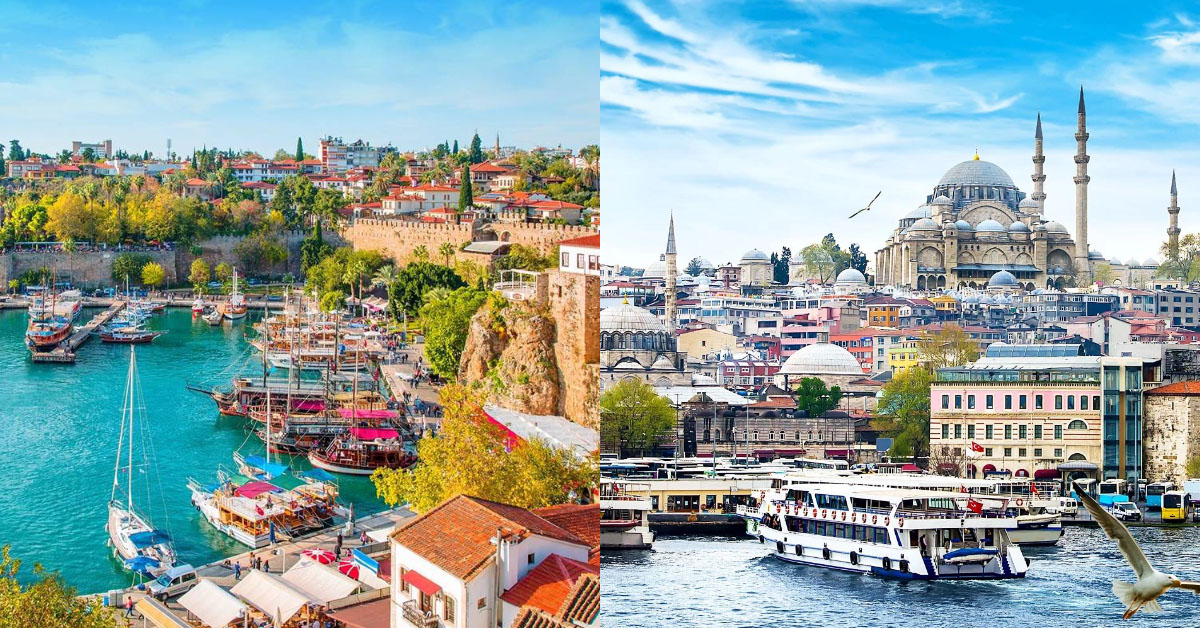 Antalya and Istanbul package