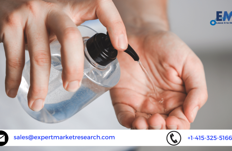 Global Hand Sanitiser Market Share, Price, Trends, Growth, Analysis, Key Players, Outlook, Report, Forecast 2023-2028