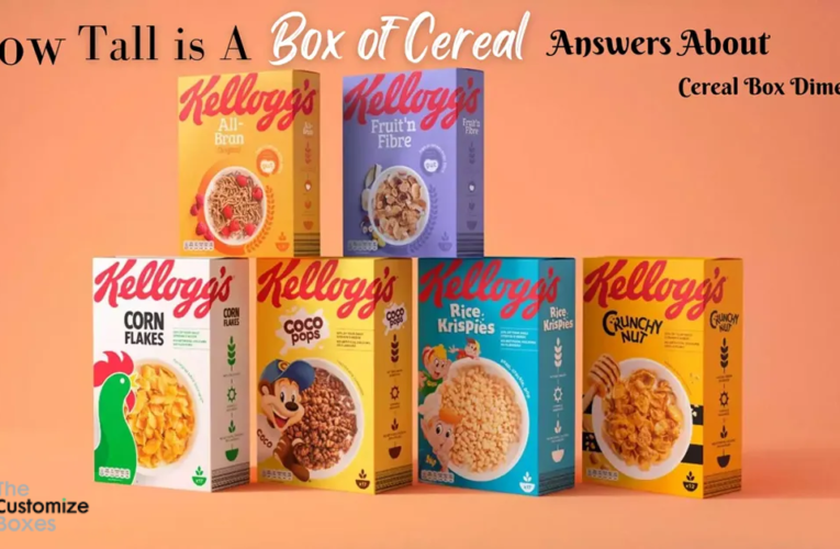 How Tall is a Box of Cereal – Answers About Cereal Box Dimensions